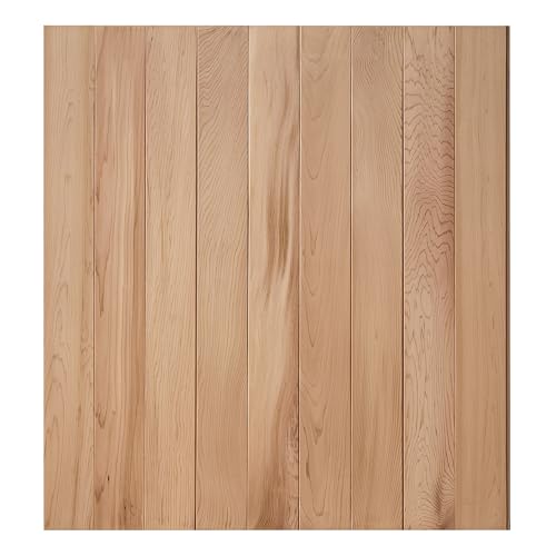 Cedar Tongue and Groove Wall Panels 4 ft Long – Natural Cedar Wood Panels for Walls, Saunas, and DIY Projects (Covers 10.6 sq ft) – Decorative Wood Wall Panels for Interior & Exterior Use
