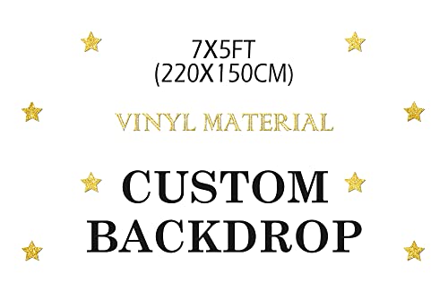 Image of MEHOFOTO Birthday Party Customized Backdrop Vinyl Material 7x5ft(Please Provide Custom Information After Your Payment)