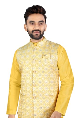 Image of Trustous Traditional Men's Kurta Koti Set (3 PCS SET)
