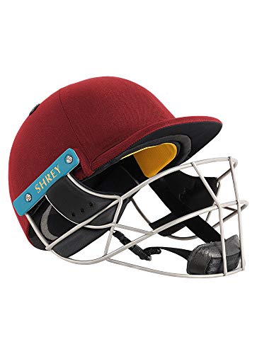 Image of Shrey Master Class Air 2.0 Stainless Steel Maroon Xs Cricket Helmet