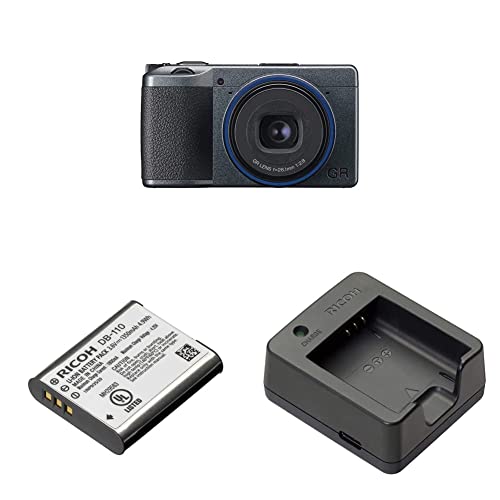 Image of Ricoh GR IIIx Urban Edition with Li-Ion Battery and Db-110 Rechargeable Li-Ion Battery