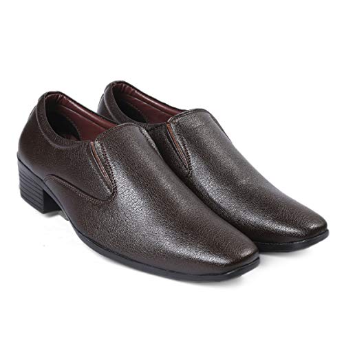 Image of BXXY Men's Height Increasing Corporate Casual Slip-On Shoes