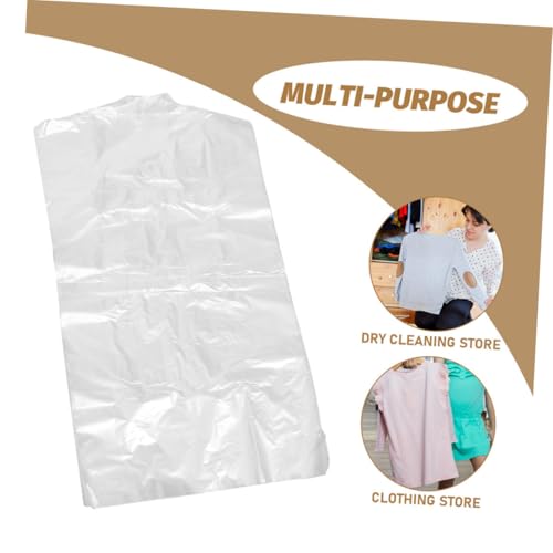 PRETYZOOM 25pcs Dust Cover Bag for Storage Garment Bags for Dresses Wedding Gowns Thickened Clothing Disposable Clothes2
