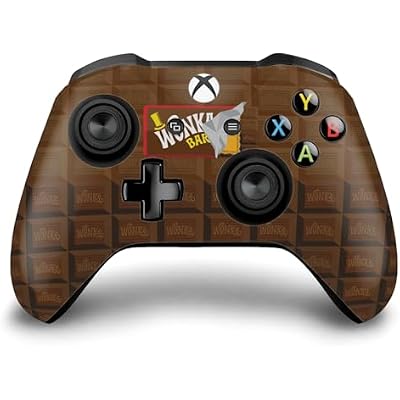 Head Case Designs Officially Licensed Willy Wonka and the Chocolate Factory Candy Bar Graphics Vinyl Sticker Gaming Skin Decal Cover Compatible With Xbox One S/X Controller