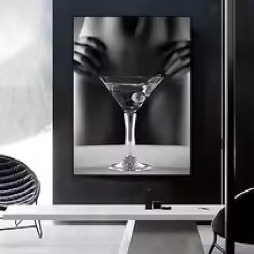 Affiche de femme sexy vintage toile déco maison cadre photo murale grand format 70x90