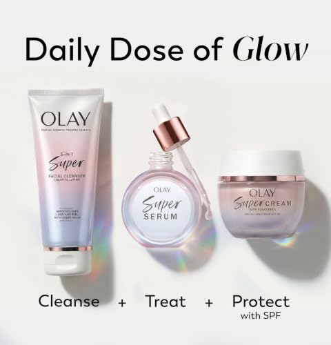 Olay Super Face Wash, Advanced Deep Clean Facial Cleanser & Hydrating Formula for All Skin Types, Makeup Remover, Enhances Moisture Balance, Promotes Radiant & Smooth Skin, 4.5oz (Pack of 2) - image 8