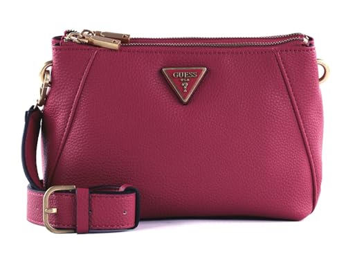 GUESS Laryn Large Hobo Double Zip Fuchsia