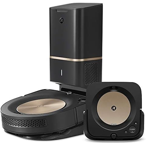 iRobot Roomba s9+ (9550) Robot Vacuum & Braava Jet m6 (6112) Robot Mop Bundle - Wi-Fi Connected, Smart Mapping, Powerful Suction, Precision Jet Spray, Corners & Edges, Ideal for Multiple Rooms Cover