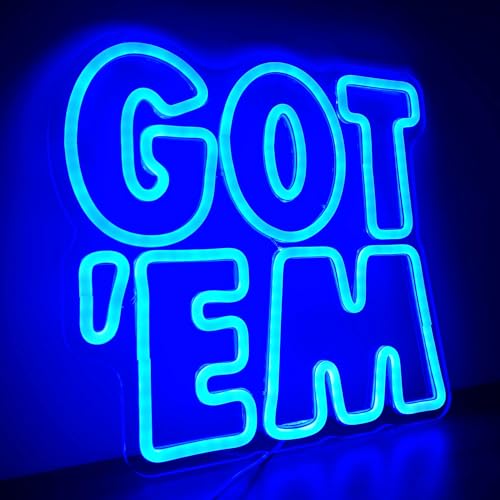Got'E Neon Sign Dimmable Sneakerhead Led Neon Sign Sneaker Room Wall Decor Neon Light Sign Light Up Signs for Wall Decor Shoe Store Sports Room Decor Gift Living Room Bedroom(Blue)