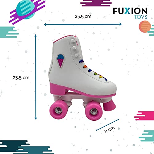 La mejor comparación de Patines blancos cuatro que puedes comprar esta semana. 26 Imagen adicional