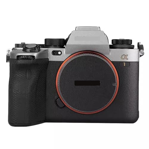 Autocollant Sony A1 film de protection anti-rayures argent et noir givré boîtier