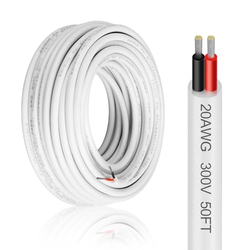 Câble à 2 fils isolé en PVC de calibre 20 AWG pour une conductivité résidentielle pure