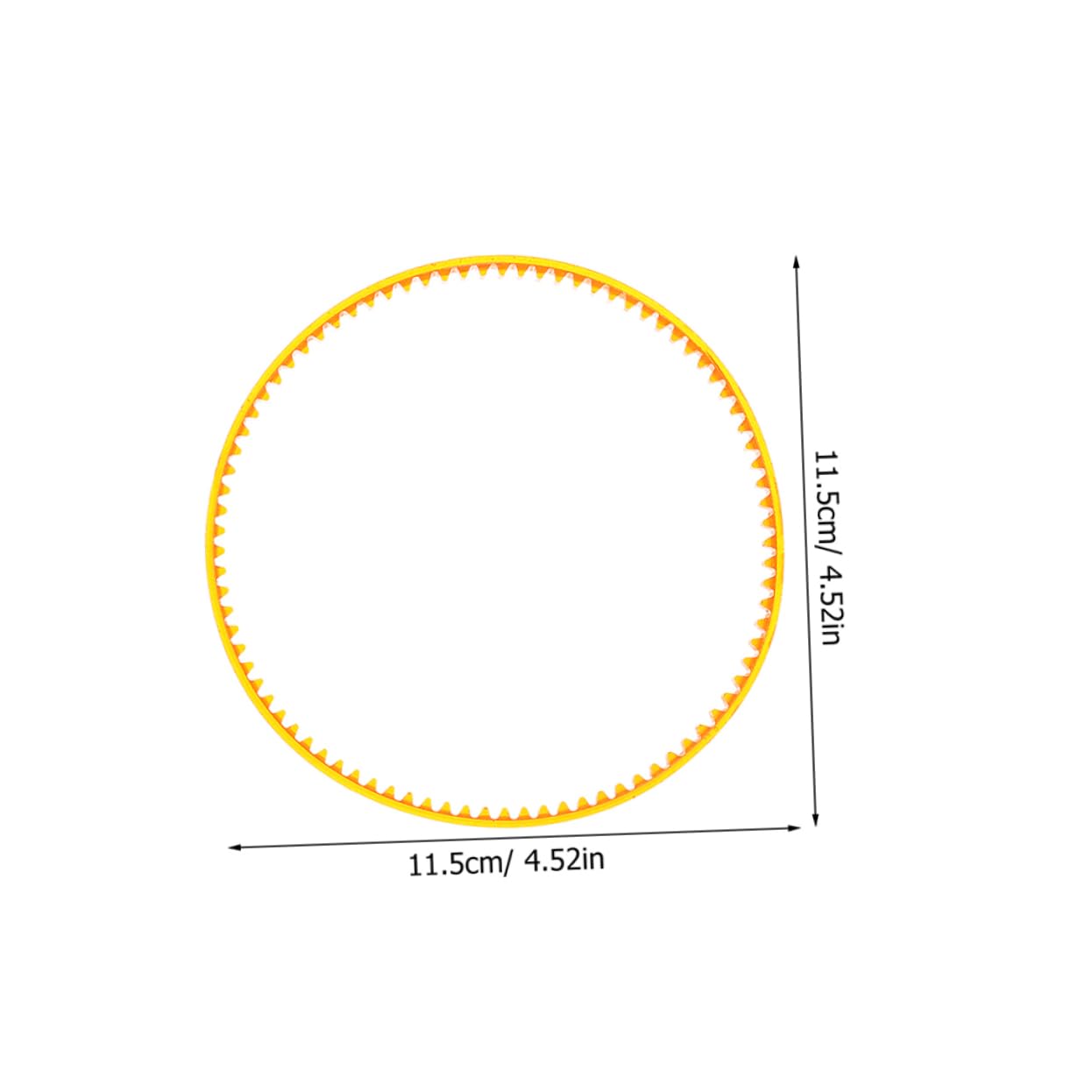 PRETYZOOM 6Pcs Cotton Candy Maker Replacement Belts Sturdy Accessory for Sugar Dispenser Enhance Candy Making Efficiency for Indoor Use