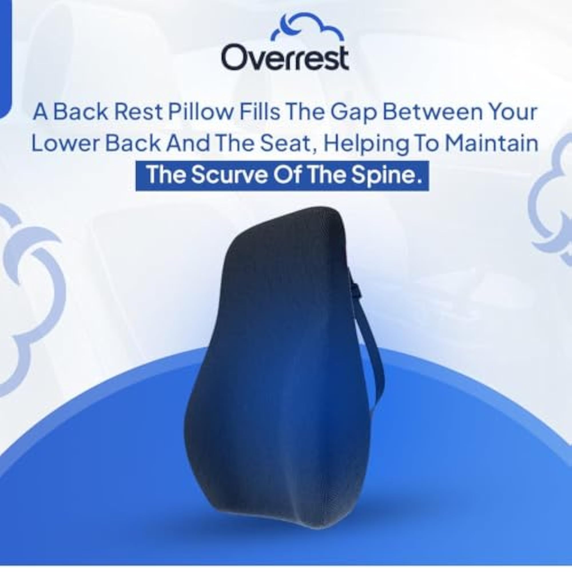 Cloud Backrest Cushion for Lumbar Support