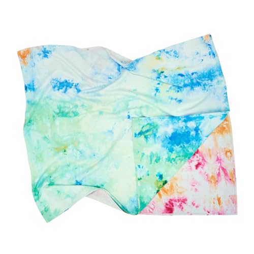 Dock & Bay Beach Towel - Quick Dry, Sand Free - Compact, Lightweight - 100% Recycled - Includes Bag - Sunset Splash, Extra Large (200x90cm, 78x35)