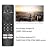 Remote Control Replacement for Philips Google/Android Smart TV, Universal and No Setup Required (Without Voice Function)