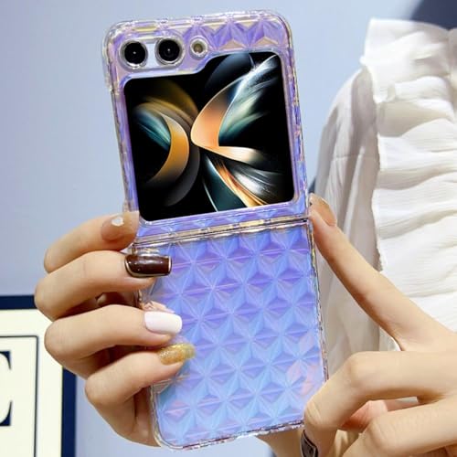 Coque de luxe pour Samsung Z Flip 5 avec protection objectif