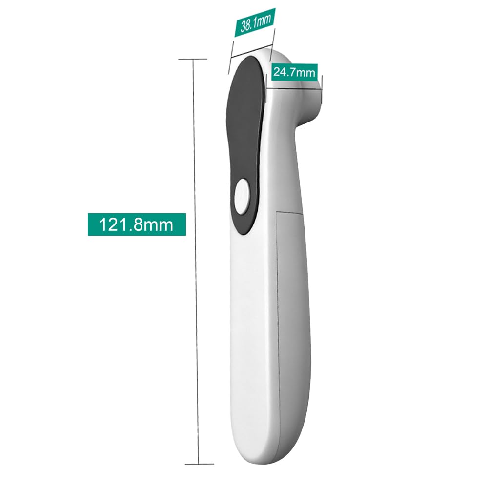 Thermomètre Frontal Sans Contact, Thermometre Bebe, Thermomètre Numérique Infrarouge pour Adultes, Lecture Précise avec Ecran LCD,°C/°F,Alerte Fièvre, Mesures Rapides et Précises (Crème)