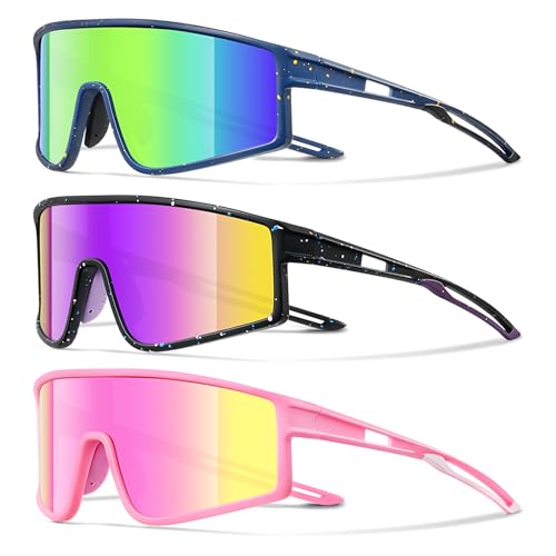 Image of Kids Polarized Sunglasses Youth Baseball Sun Glasses for Boys Girls | UV Protection,Toddler Softball Glasses, Gifts for Cycling,Running,Fishing,Hiking,Sports Stuff Beach Accessories for 3-12 Teen