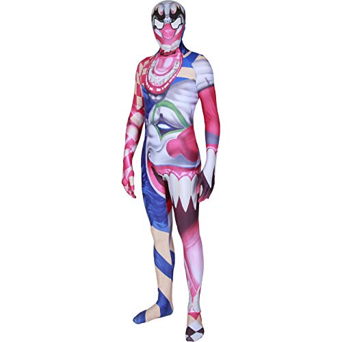 QWEASZER Terror Spider-Man Spandex Jumpsuit Disfraz Disfraces Zentai Onesie Ropa Halloween Cosplay Fiesta Body Película Onesies,D-155?160cm