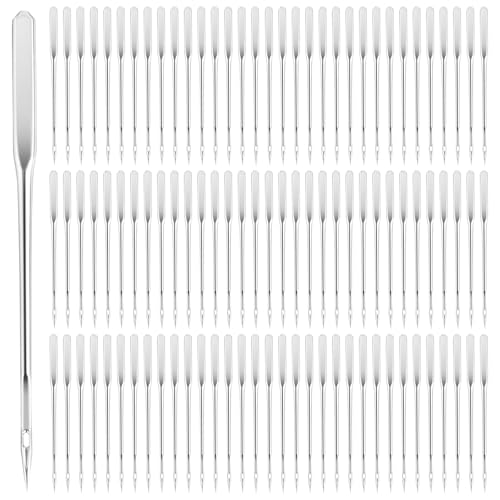 100Pcs Sewing Machine Needles 90/14 Universal Sewing Machine Needles Heavy Duty Sewing Machine Needle Regular Point Sewing Needles Machine Quilting Needles for Sewing Machine Compatible Singer Brother