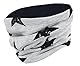 TupTam Unisex Kinder Beanie Mütze Schlauchschal Set, Farbe: Sterne Schwarz/Grau Meliert, Größe: 56-58