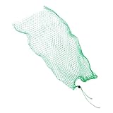 Anneome Bolsa Pesca Plegable de Nylon con Cordón Bolsa de Almacenamiento Resistente para Captura de Peces y Langostas Ligera y Portátil para Pesca al Aire