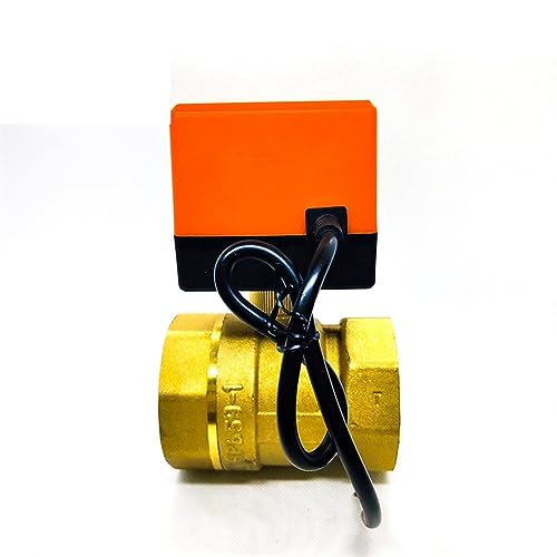 Vanne à bille électrique en laiton 2 pouces DC12V bidirectionnelle