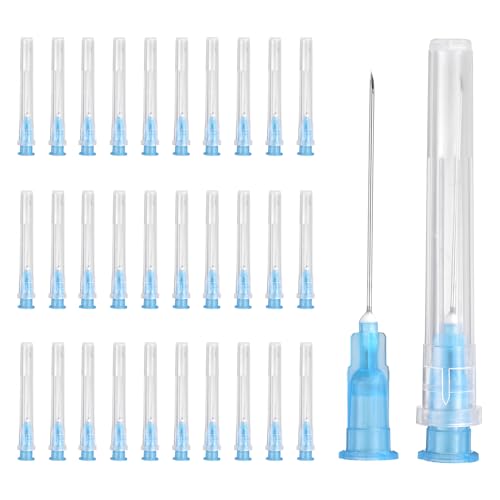Aiguilles de distribution anti-fuite 23G Luer Lock pour dosage net de colle liquide