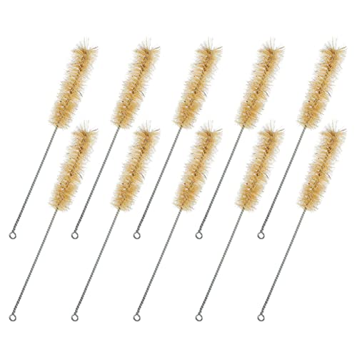 Healeved Nylon Tube Cleaner Brush Set Multifunctional Cleaning Brush for Tube Bottle Straw Glass Test Tube Brush