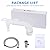 BELIVOR Ultra-Slim Bidet Attachment for toilet - Easy Left Hand Installation, Dual Nozzle (Feminine/Posterior Wash), Adjustable Water Pressure, Non-Electric,White