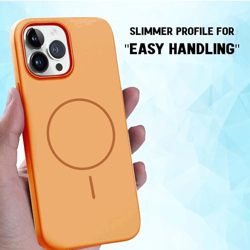 Image of Kratos Active Grip Silicone Case Cover Compatible with iPhone 14 Pro Max - Enhanced Protection, Wireless Magnetic Charging Case with Raised Edge Camera & Screen Protection, Shock-Resistant Design