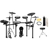 Roland TD316 V-Drums Electronic Drum Kit Bundle with Drum Throne, Audio Cable, Drumsticks, Drumstick Bag, and Austin Bazaar Polishing Cloth