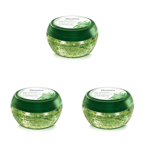 Gel de Aloe Vera Himalaya hidrata refresca y calma la piel irritada en pack de 3