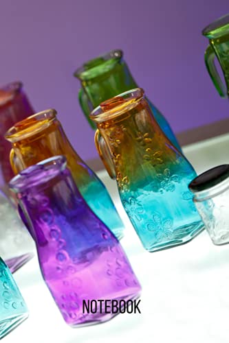 Glassware Notebook: blank lined composition journal | Glassware notebook | 100 pages