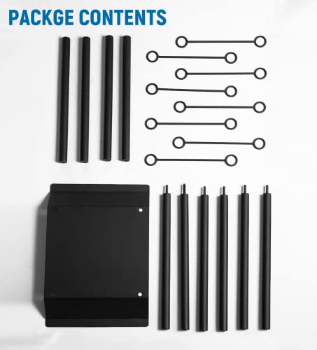 Leopo Industrial Fireplace Log Holder Tower, Frame Indoor Outdoor Log Holder, Heavy Duty Wood Rack For Firewood #TOP6