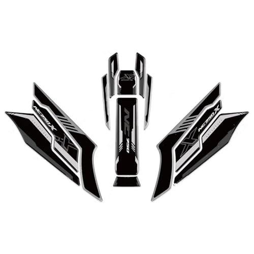 Autocollants de réservoir pour NC750X contre les rayures de fermeture éclair moto