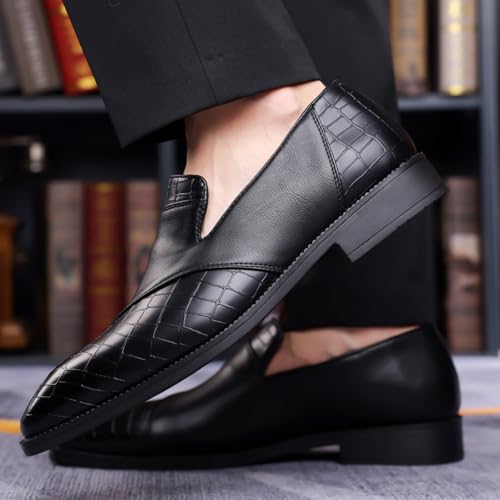 Men's Leather Formal Dress Shoes, Fashionable Casual Loafers —— The First Choice for Formal Occasions and Daily wear3