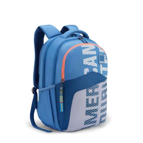 Image of American Tourister Sest 3.0 Style 03, Large 3 Compartment Backpack, 26L with Spacious Interiors Bags For School, Office, College, Gift For Men & Women - Blue
