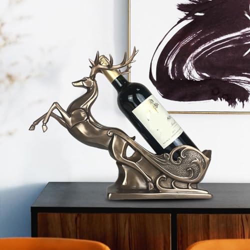 Soporte para botellas de vino freestanding moderno miniatura 6