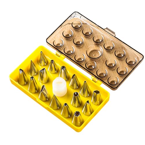 18-Piece Stainless Steel Cake Decorating Set Professional Baking Tools for