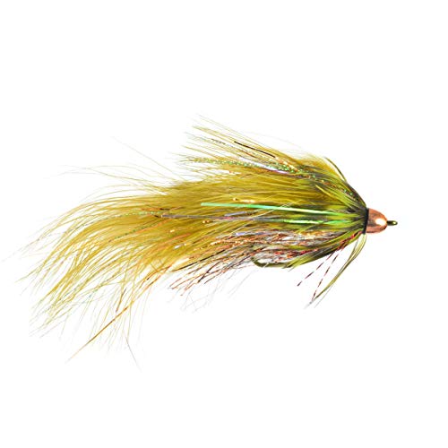 Streamers For Trout Fishing By Colorado Fly Supply - Conehead Streamer Pattern - Lil' Kim - Weighted Fly Fishing Streamer Pattern For Trout Muskie Bass Pike And More - Fly Fishing Lures For Fishermen #TOP5
