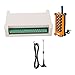 12 Channel Controller Relay Kit, 12 Button Coding Remote Control High Sensitivity 8 Working Modes Large Load with Antenna for Industrial Use (DC12V)