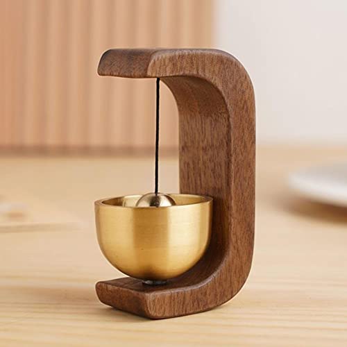 Carrilhão de Vento de Campainha de Madeira Magnética,Campainha Lojista para Abertura de Porta | Carr