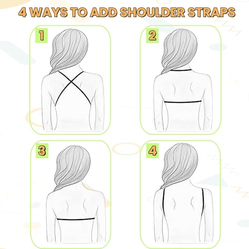 Image of Nimiah Thick Padded Sticky Bra Push up, Strapless Invisible Adhesive Bra | 1.1 inch Add 1 Cup Size Instantly, Lightweight Reusable Backless Bra Suitable for Small Chest on Wedding Date Daily Fits A-D