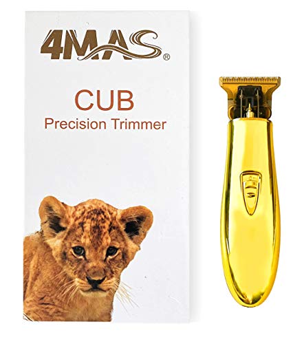 4MAS Cub Trimmer (Gold) with Zero Gapped TLG Blade