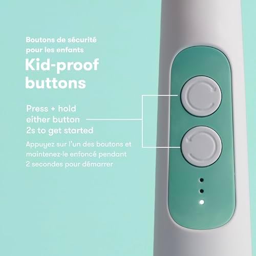 Frida Baby Electric Nail Trimmer, Safe + Easy Electric Nail File Baby Nail Clipper + Nail Trimmer Kit for Newborn, Toddler, or Children's Fingernails/Toenails, 4 Buffer Pads, LED Light, Storage Case - 5