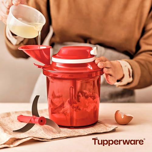 Miniatura 8 de Tupperware Chef Extra-Chef Supersonic - Picadora 1,35 L , Color Rojo