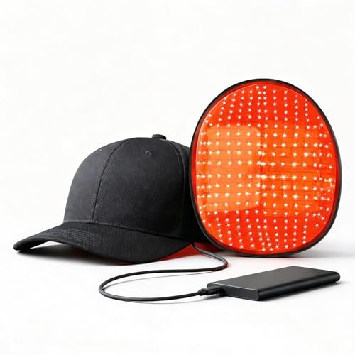 Image of Laser Cap,Hair Loss Thinning & Alopecia Treatment for Men Women | Red Light Therapy for Hair Growth,FDA Cleared Laser Hair Growth Cap,Wavelength 650nm,Full scalp laser coverage