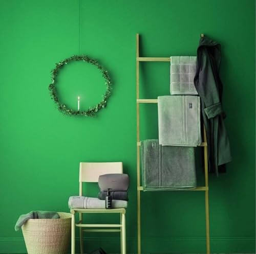 WISDOM Vinyl Decorative Peel and Stick Wallpaper, Dark Green Matte - Image 3
